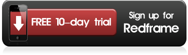 Click to signup for a free 10 day trial of Redframe